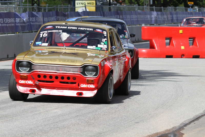 Der blev kørt tæt i mange af klasserne
(Foto: Allan Nielsen - motorsporten.dk)